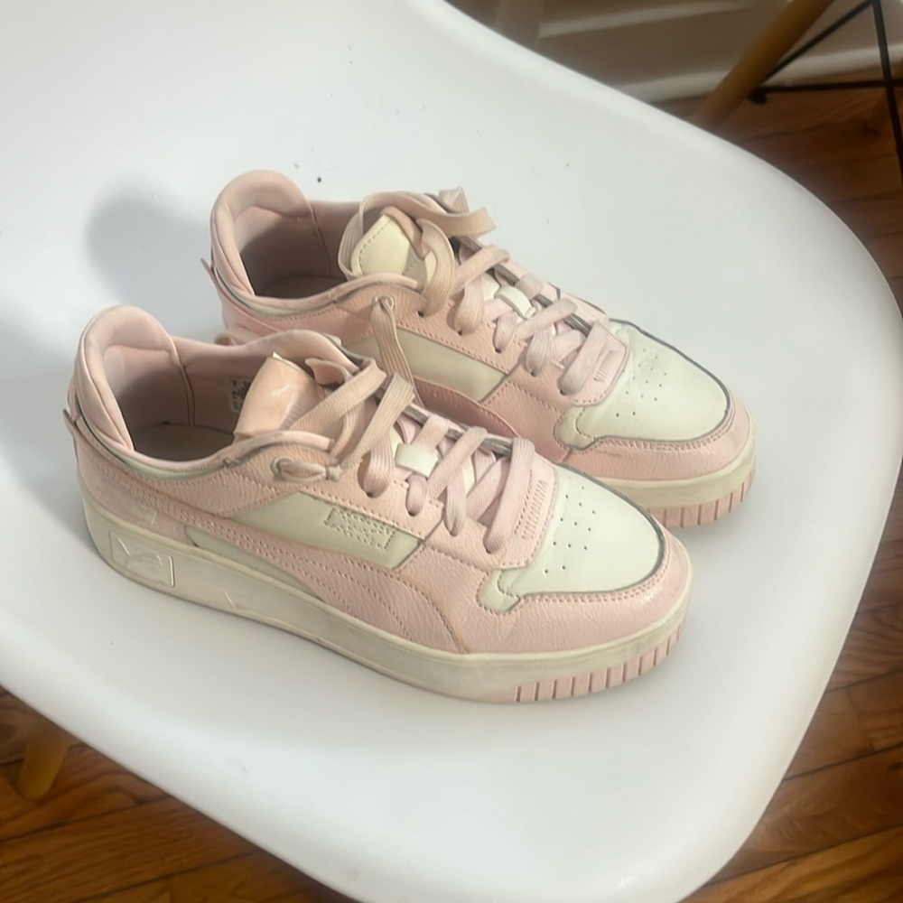 Pink Puma Sneakers